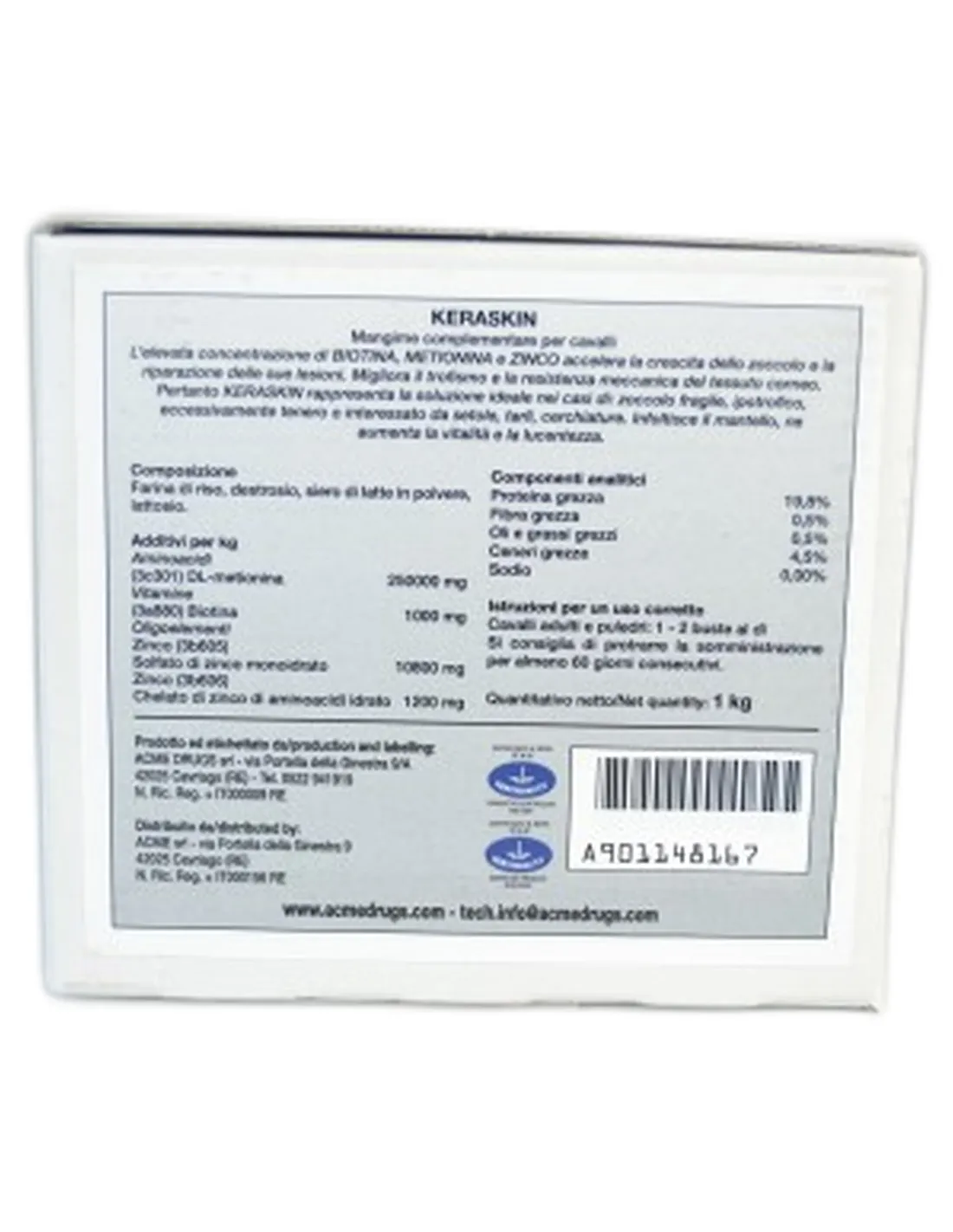 Keraskin 40 buste 25 g Acme  