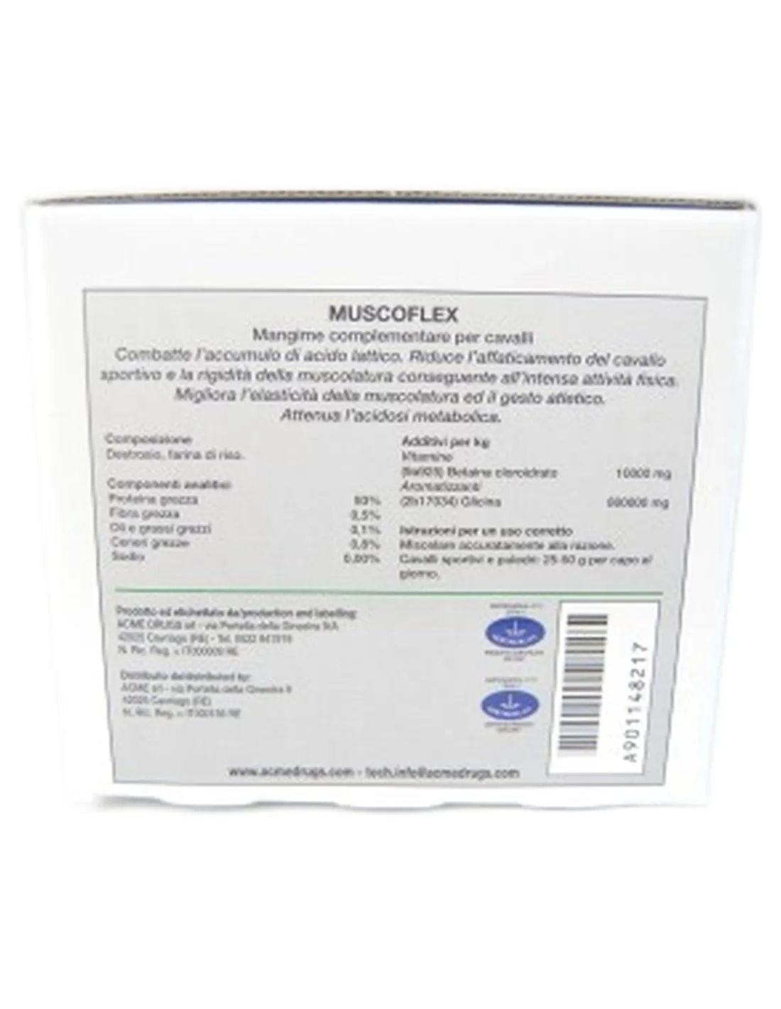 Muscoflex Acme sospensione orale 40 buste 25 g  