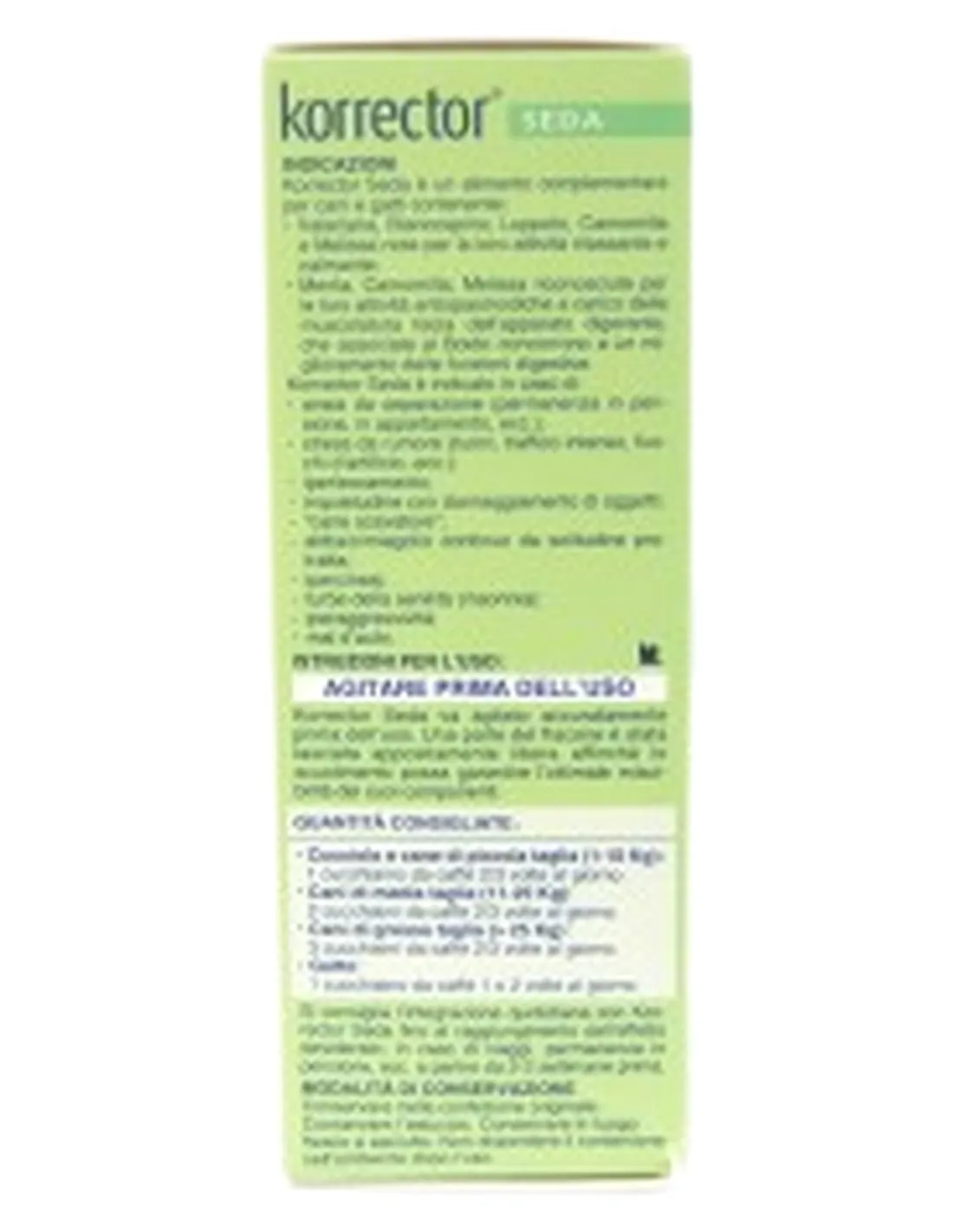 Korrector Seda Formevet liquido flacone 160 ml  