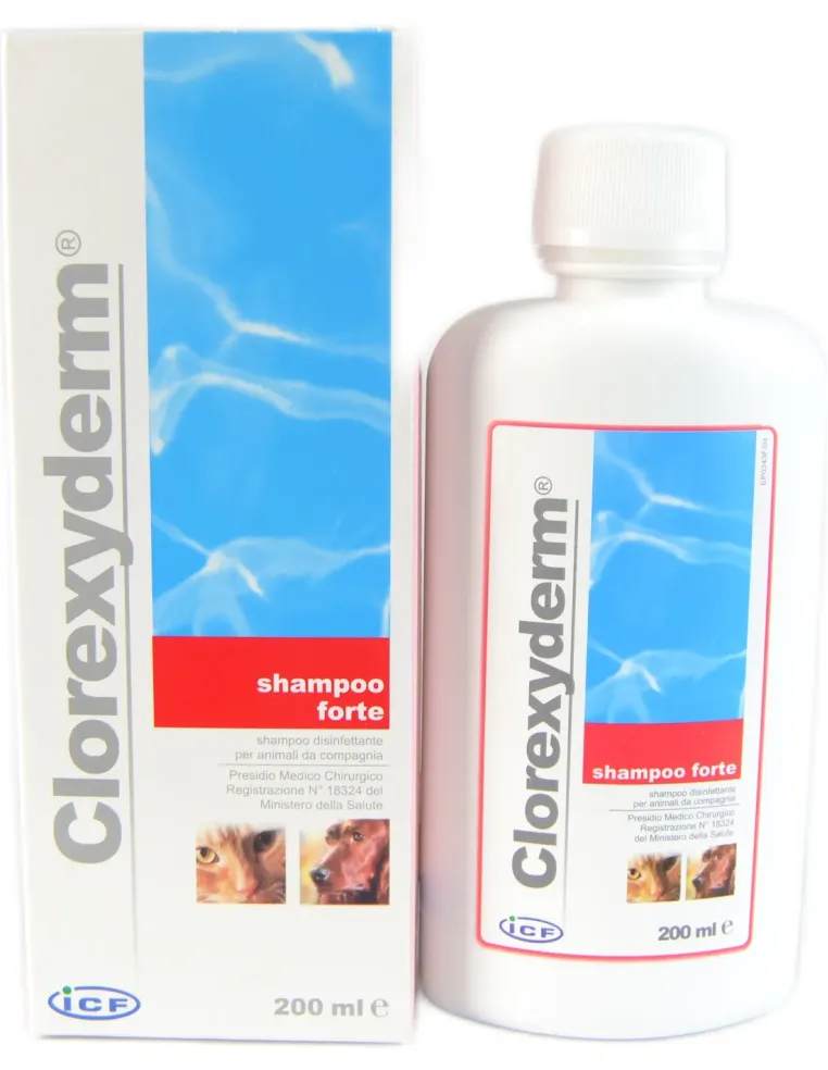Clorexyderm Forte ICF shampoo 200 ml  