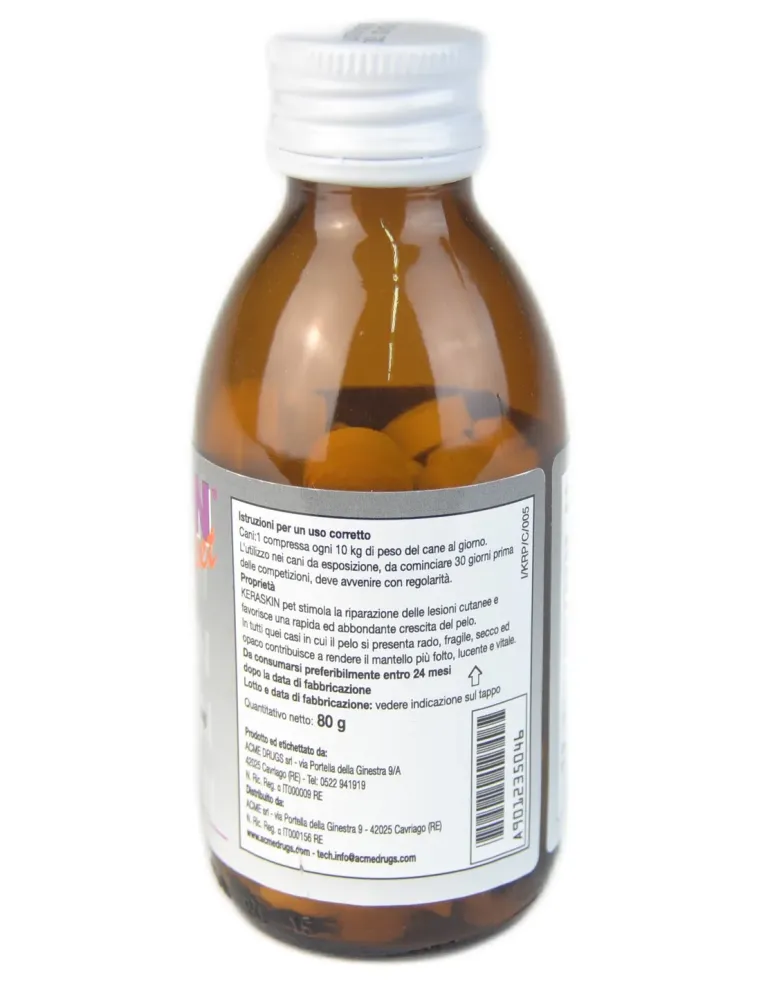 Keraskin Pet 80 compresse Acme  
