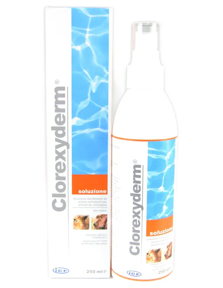 Clorexyderm ICF soluzione 250 ml  