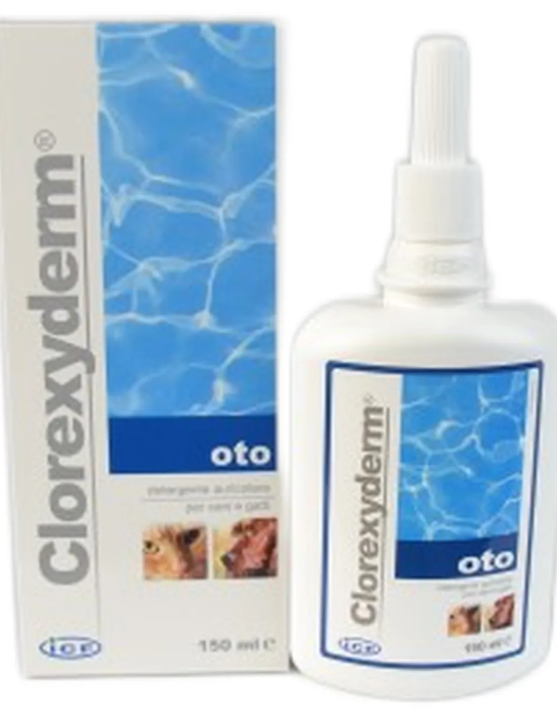 Clorexyderm Oto ICF detergente auricolare per cani e gatti 150 ml  