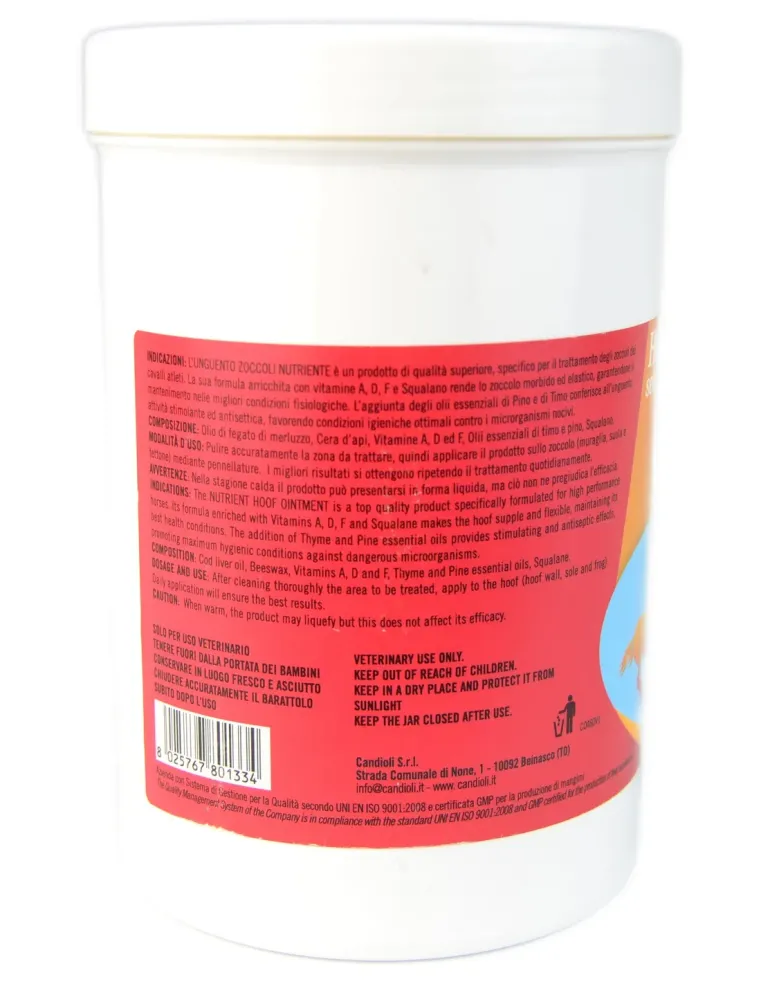 Unguento Zoccoli Nutriente 750 ml