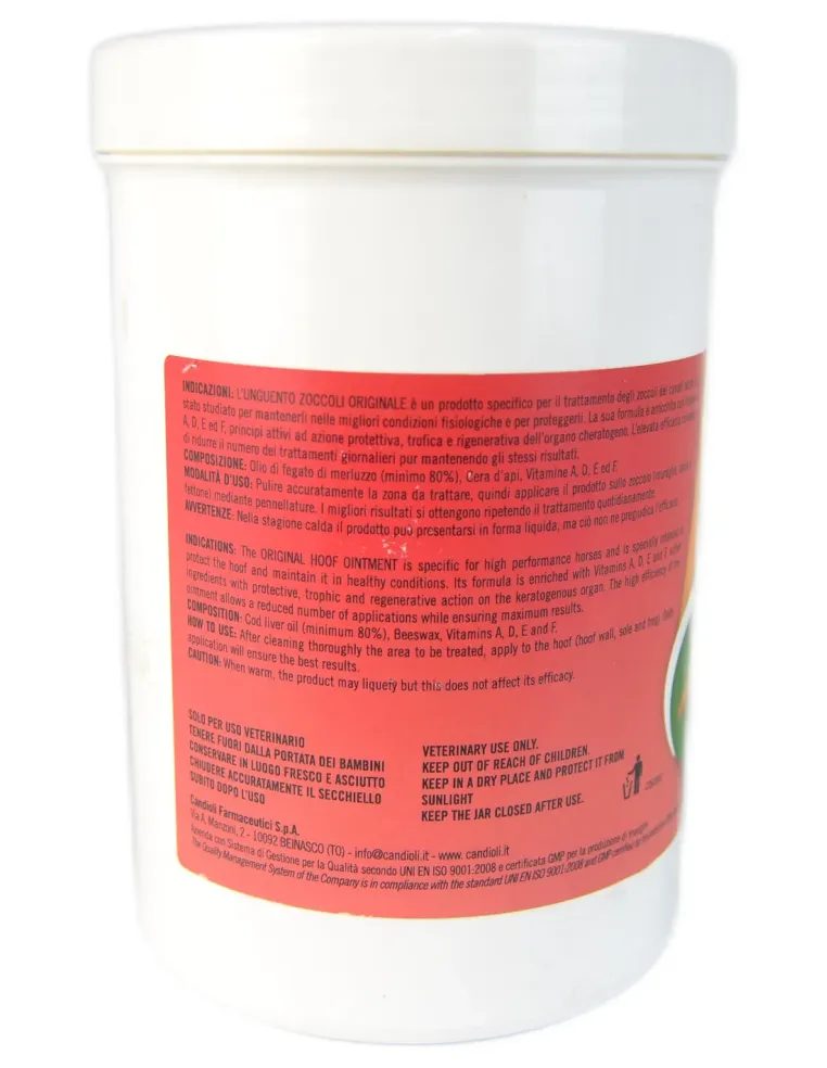 Unguento Zoccoli Originale Candioli 750 ml  