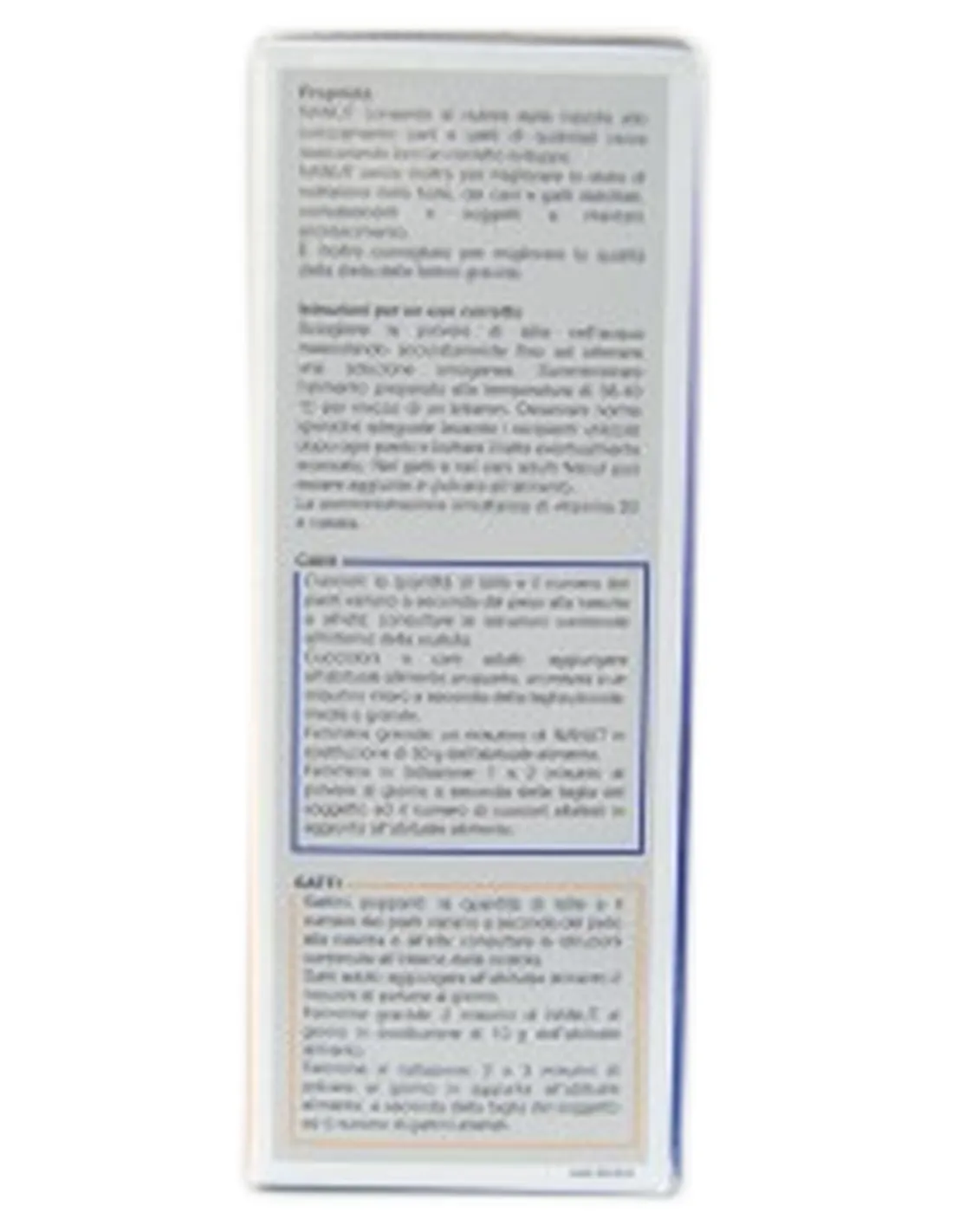 Nanut Pet Acme latte polvere 500 g con misurino   Nanut Pet Acme latte polvere 500 g con misurino