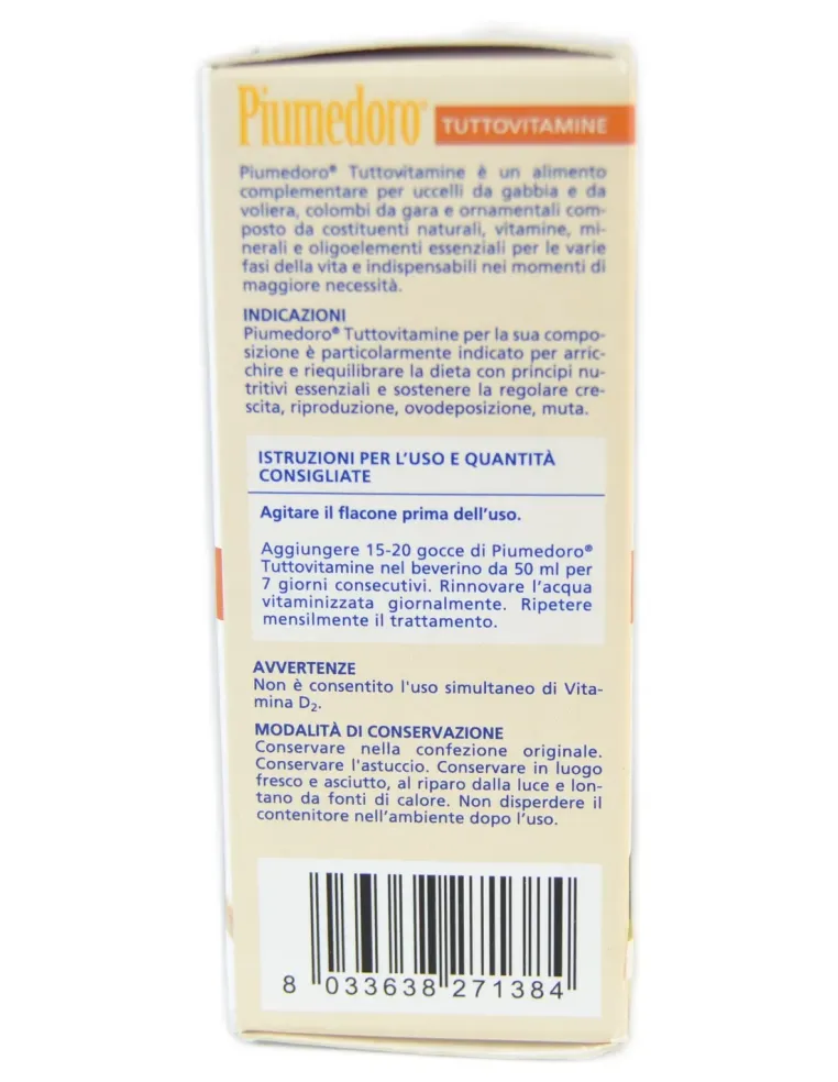 Piumedoro Tuttovitamine Formevet liquido flacone 25 ml  
