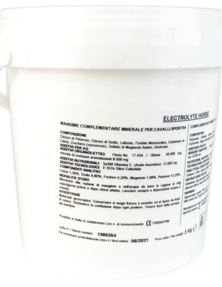 Electrolyte Horse FM Italia sospensione orale 3000 g  