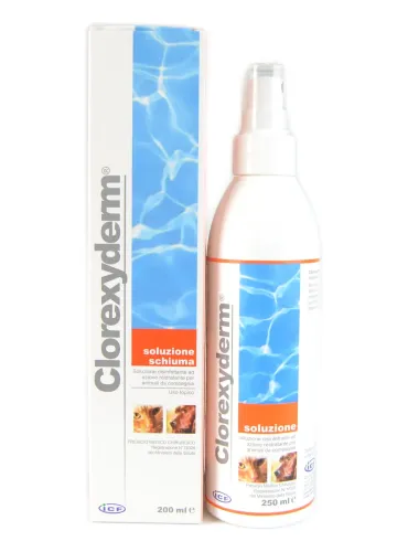 Clorexyderm soluzione schiuma 200 ml  