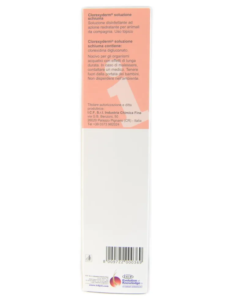Clorexyderm soluzione schiuma 200 ml  