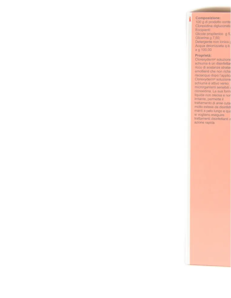 Clorexyderm soluzione schiuma 200 ml