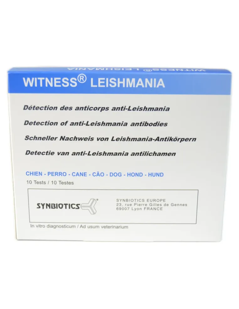 Witness Leishmania Zoetis 10 test  