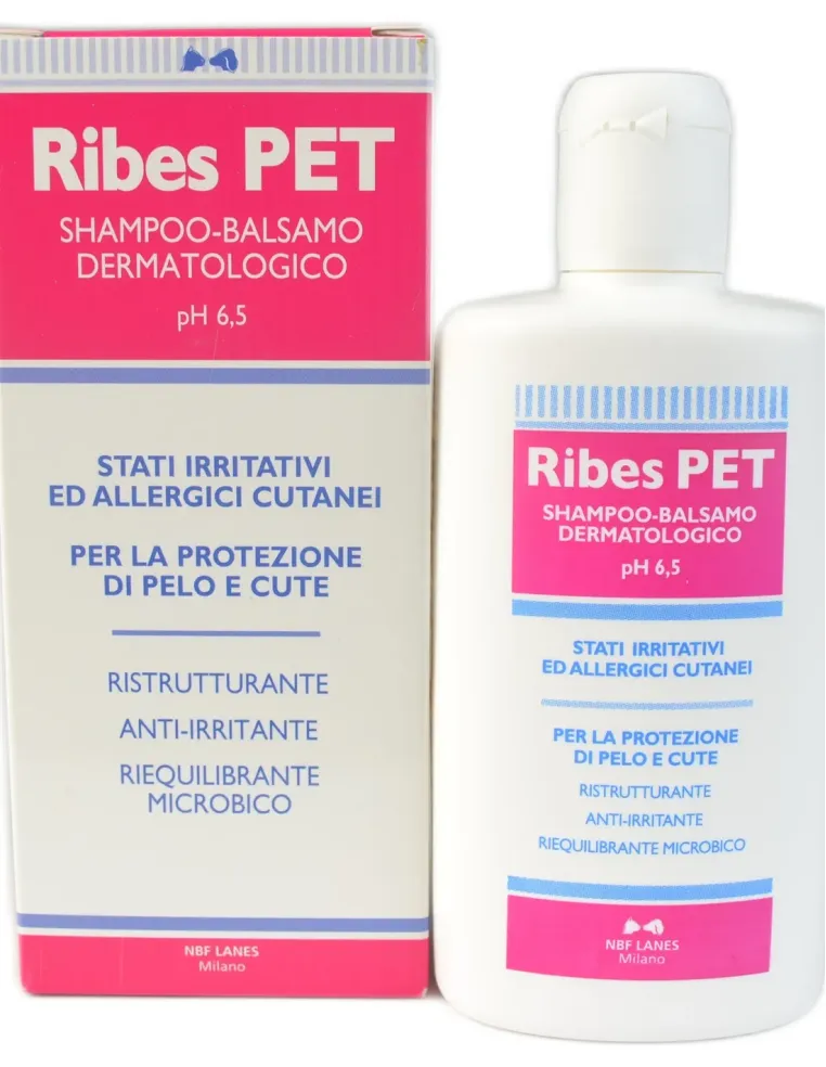 Ribes Pet Shampoo Balsamo dermatologico 200 ml  