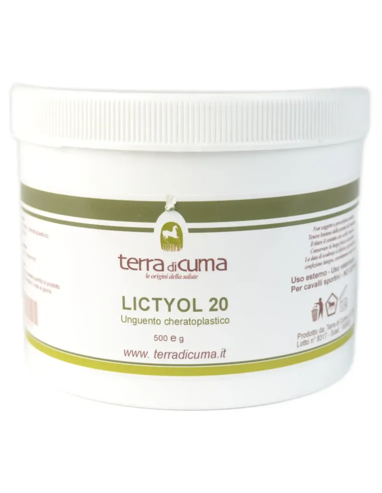 Lictyol 20% Terra di Cuma unguento  500 g  