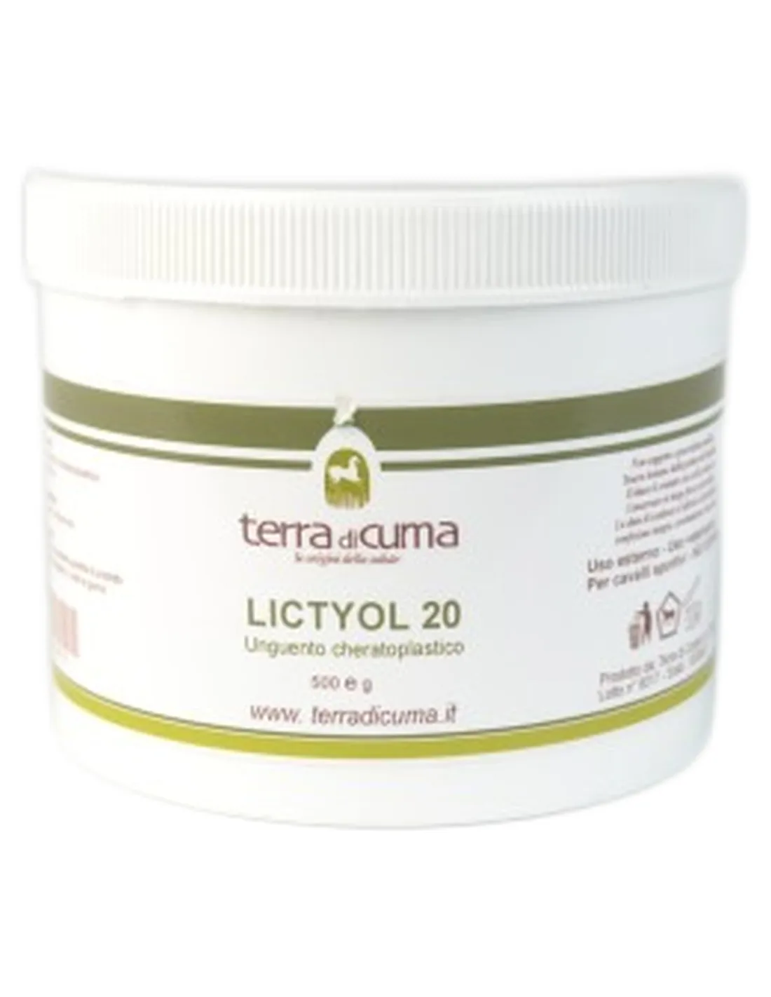 Lictyol 20% Terra di Cuma unguento  500 g   Lictyol 20% Terra di Cuma unguento  500 g