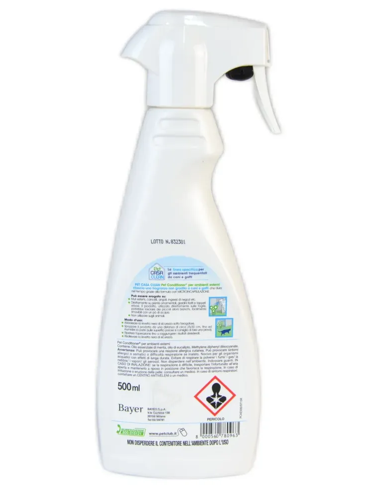 Pet Conditioner Sano e Bello per Esterni Bayer 500 ml  