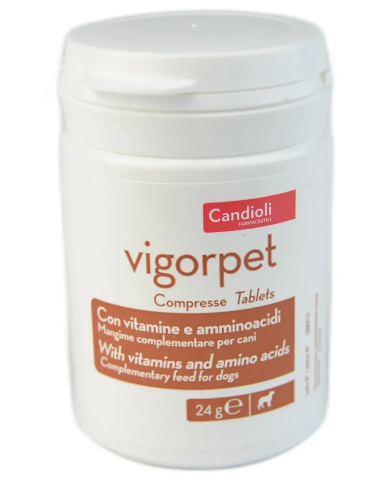 Vigorpet cani Candioli 20 compresse in barattolo  