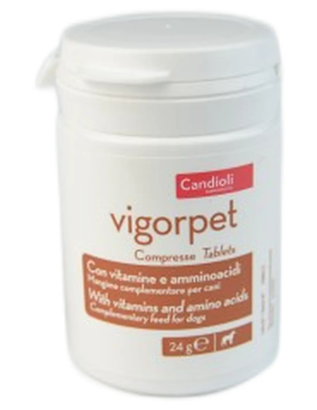 Vigorpet cani Candioli 20 compresse in barattolo  