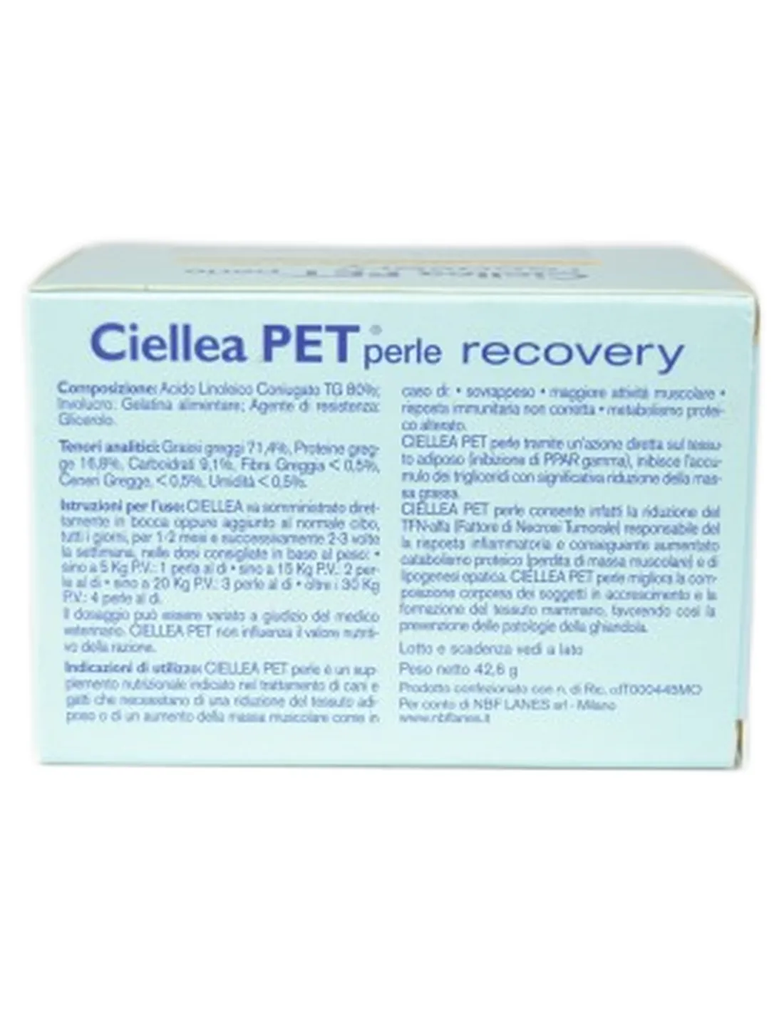 Ciellea Pet 60 NBF 60 perle  