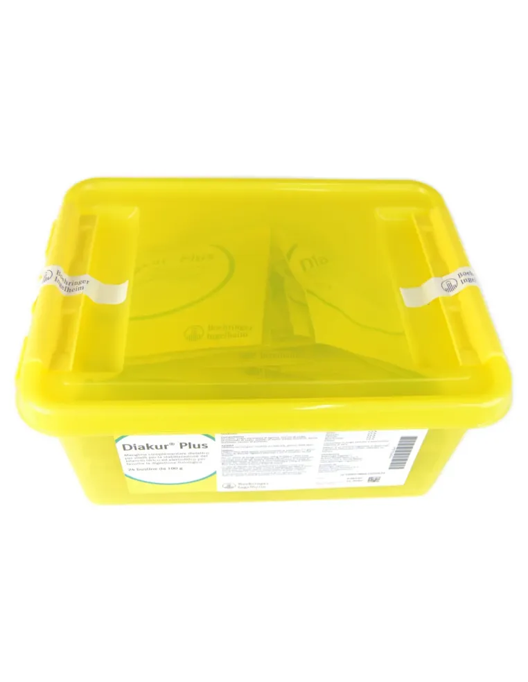 Diakur Plus Boehringer sospensione orale 24 buste 100 g  
