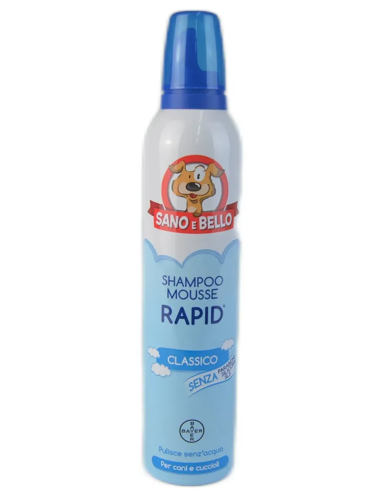 Rapid Bayer shampoo schiuma secca Classic 300 ml  