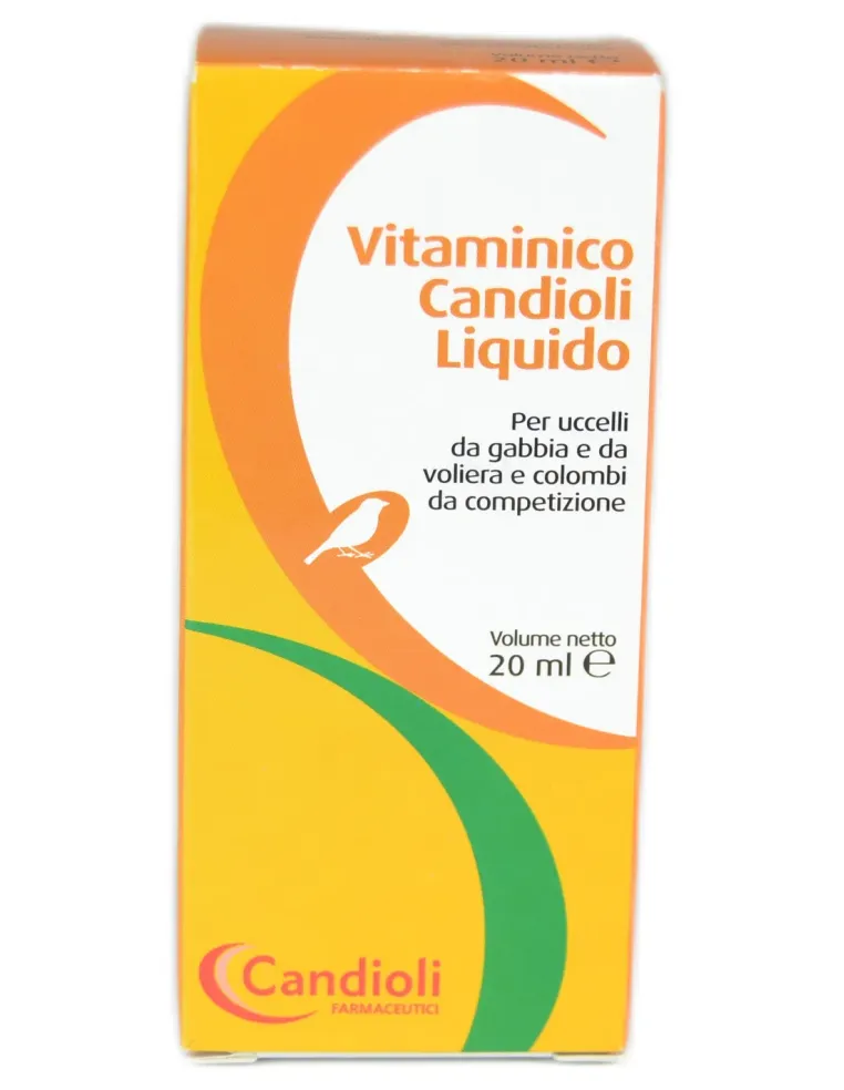 Vitaminico Candioli Liquido Candioli sospensione orale soluzione 20 ml  