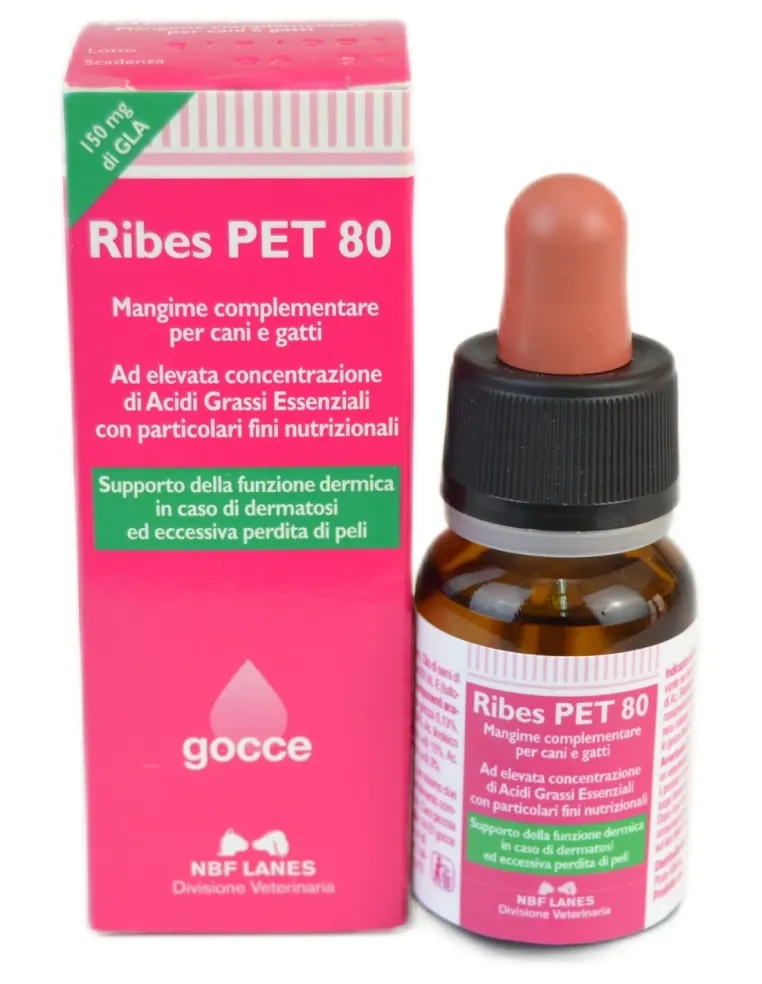Ribes Pet 80 25 ml con contagocce  