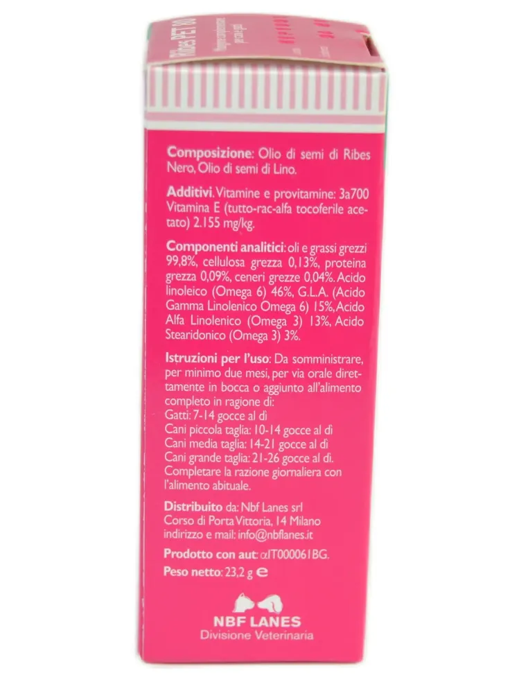 Ribes Pet 80 25 ml con contagocce  