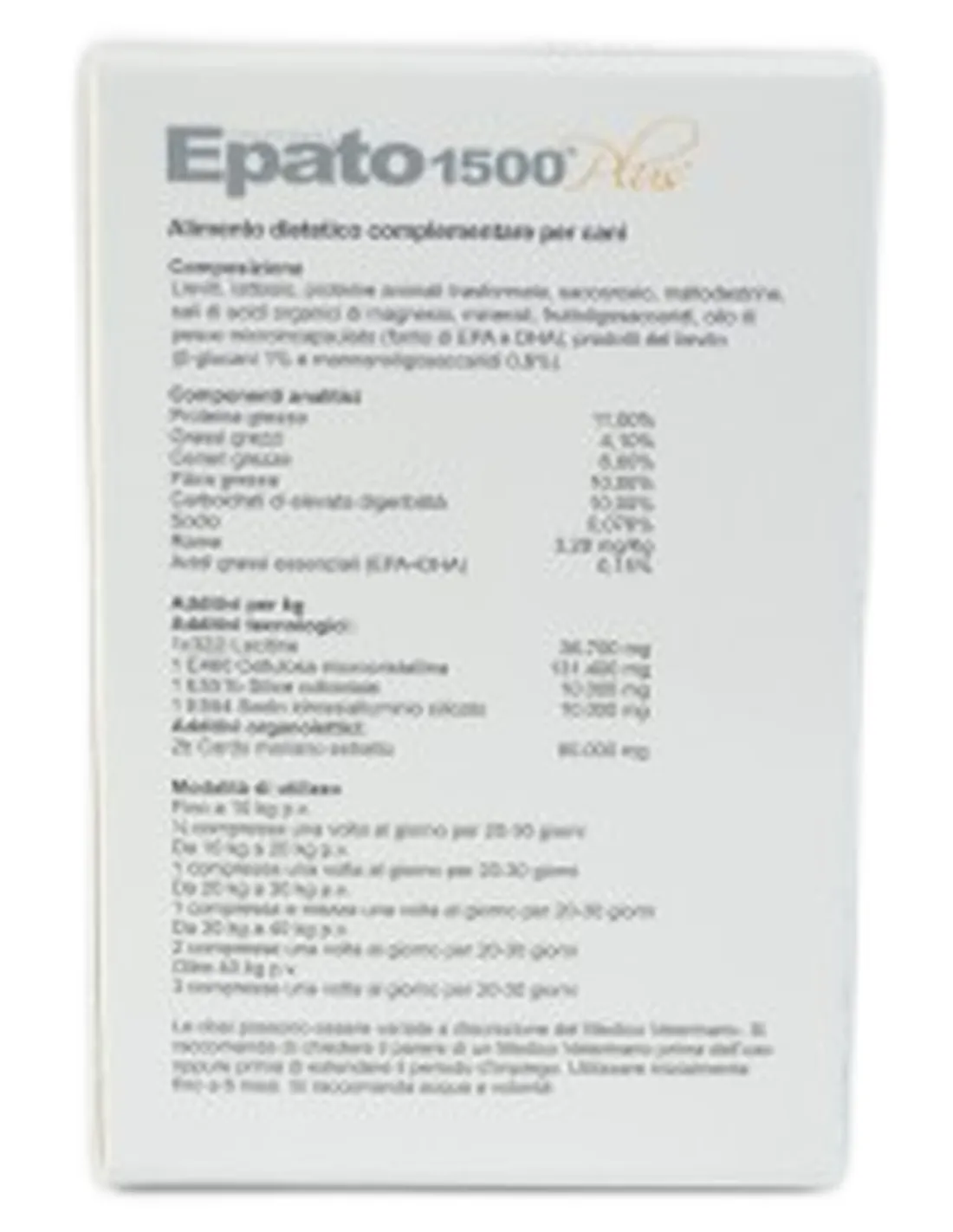 Epato 1500 DRN 32 compresse da 1500 mg  