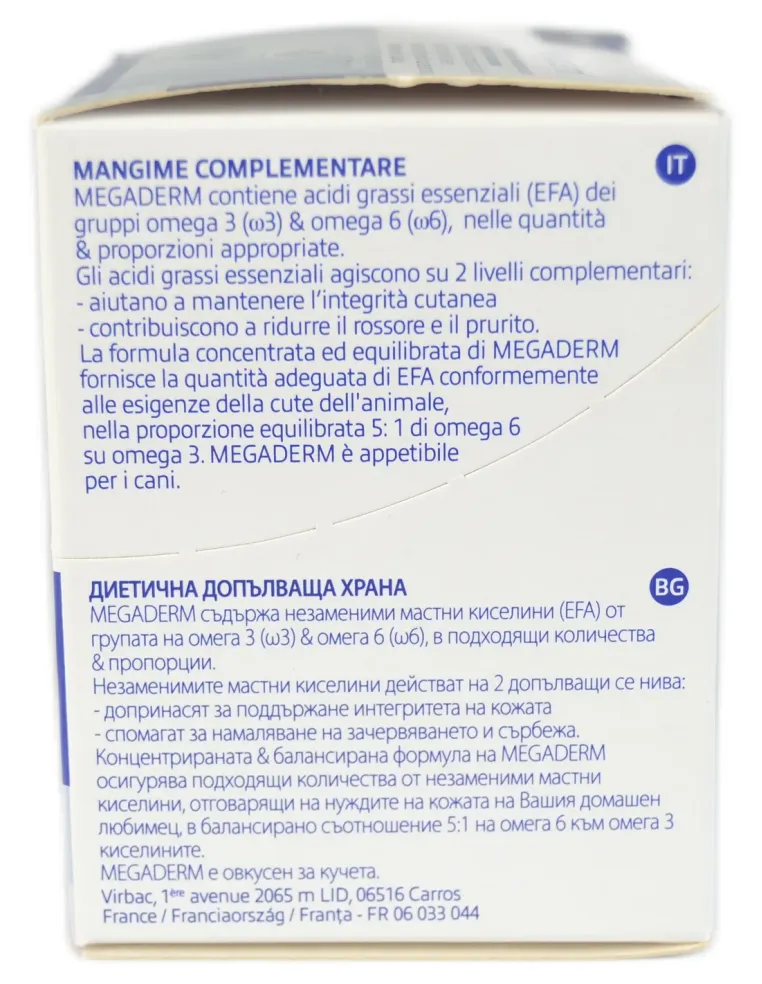 Megaderm 28 bustine 4 ml Virbac  