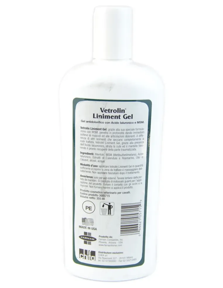 Vetrolin Liniment Gel Chifa 355 ml  