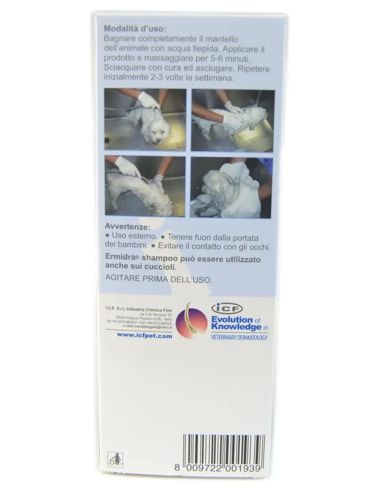 Ermidra' Shampoo ICF shampoo 250 ml  