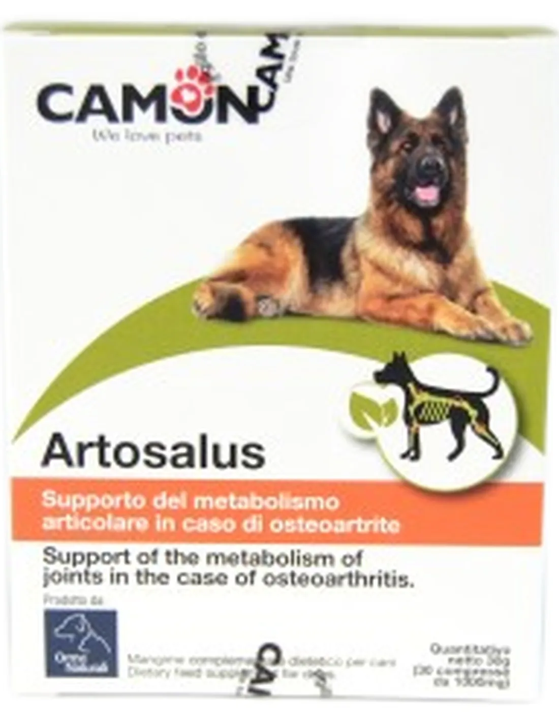 Orme Naturali Artosalus Camon 30 compresse  