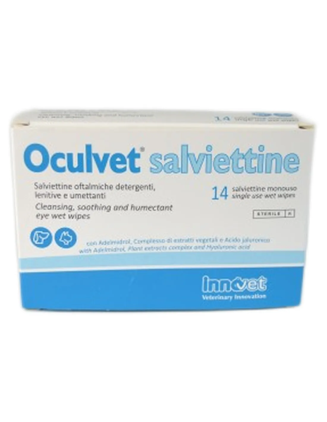 Oculvet Salviettine Innovet 14 salviettine oftalmiche detergenti   Oculvet Salviettine Innovet 14 salviettine oftalmiche detergenti