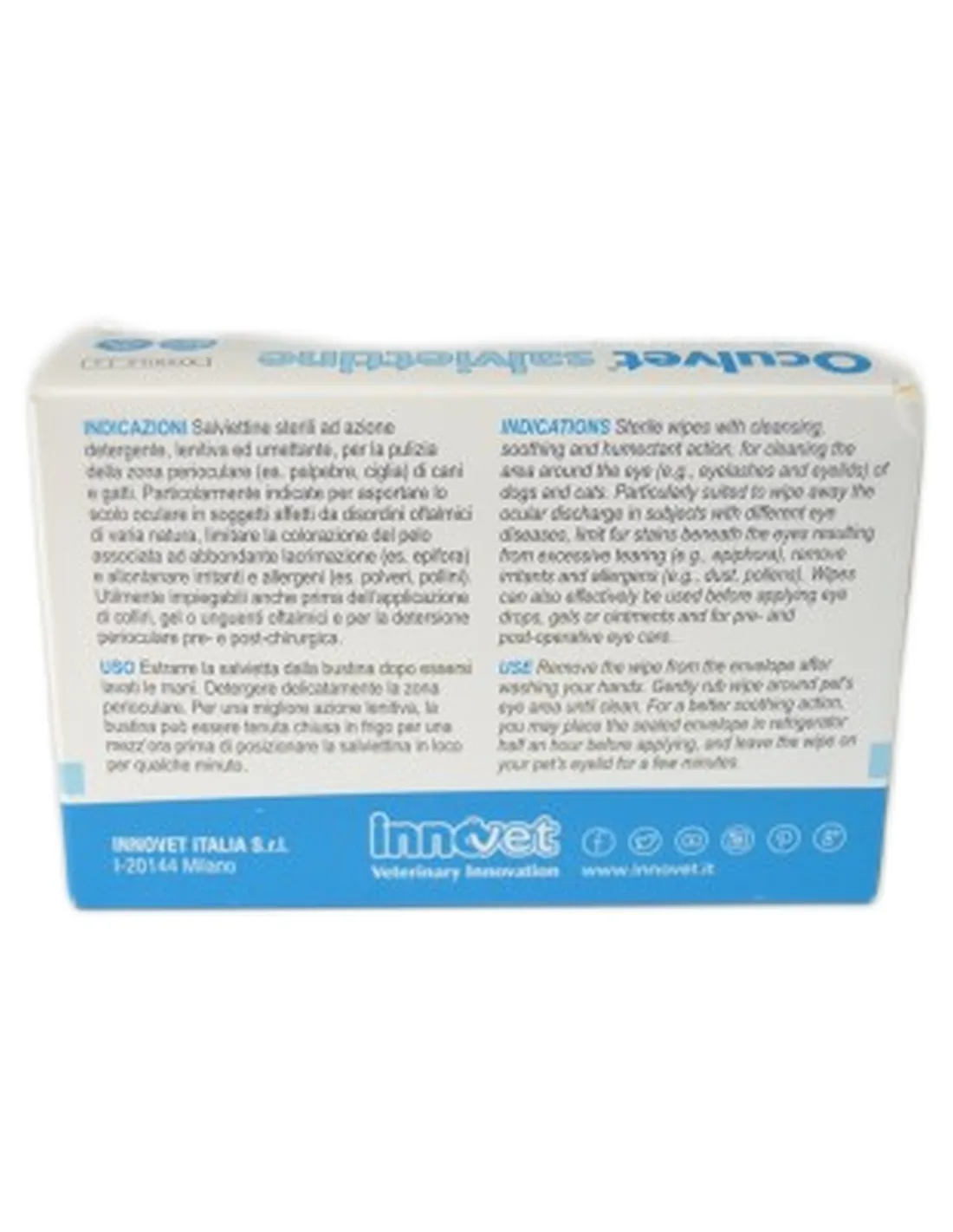 Oculvet Salviettine Innovet 14 salviettine oftalmiche detergenti  