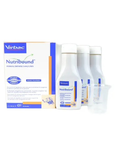 Nutribound Soluzione cani Virbac soluzione orale 3 flaconi 150 ml  