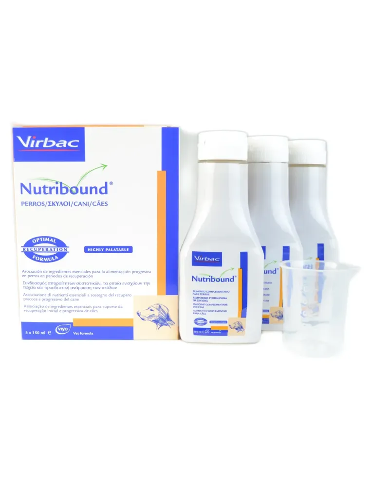 Nutribound Soluzione cani Virbac soluzione orale 3 flaconi 150 ml  