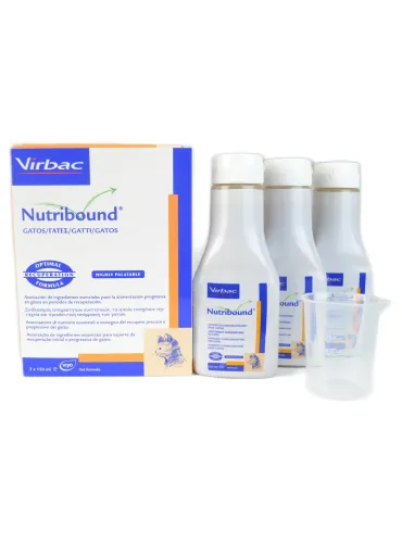Nutribound Soluzione Gatti Virbac soluzione orale 3 flaconi 150 ml  