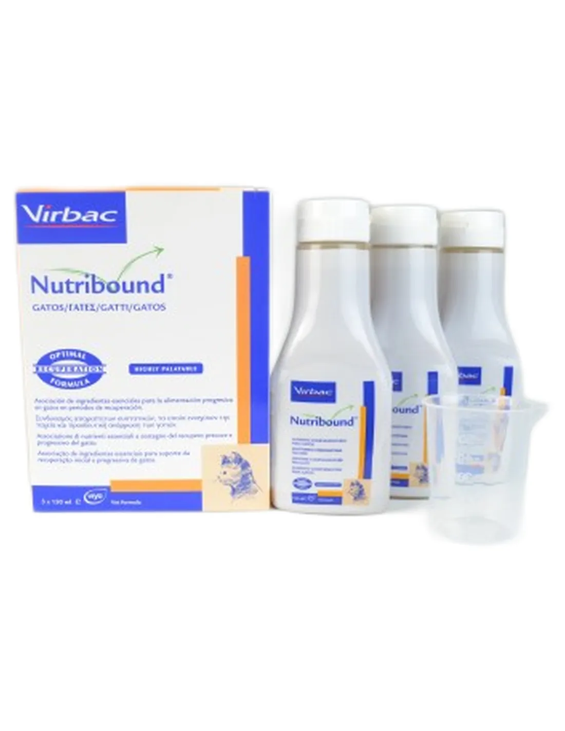 Nutribound Soluzione Gatti Virbac soluzione orale 3 flaconi 150 ml  