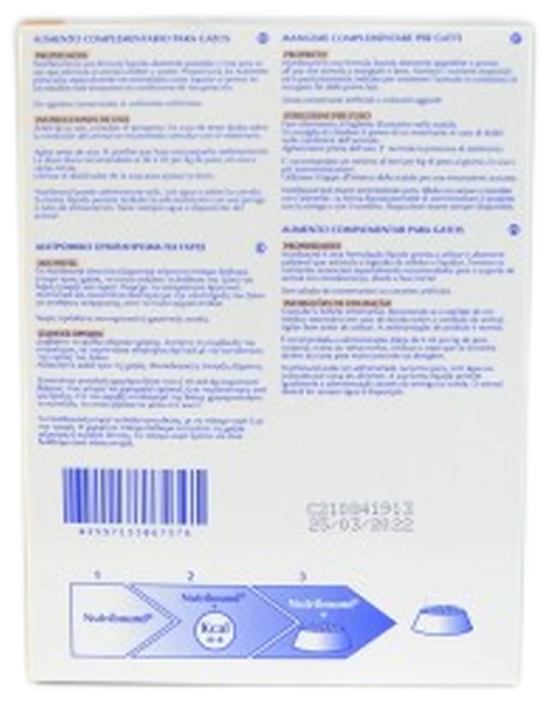 Nutribound Soluzione Gatti Virbac soluzione orale 3 flaconi 150 ml  