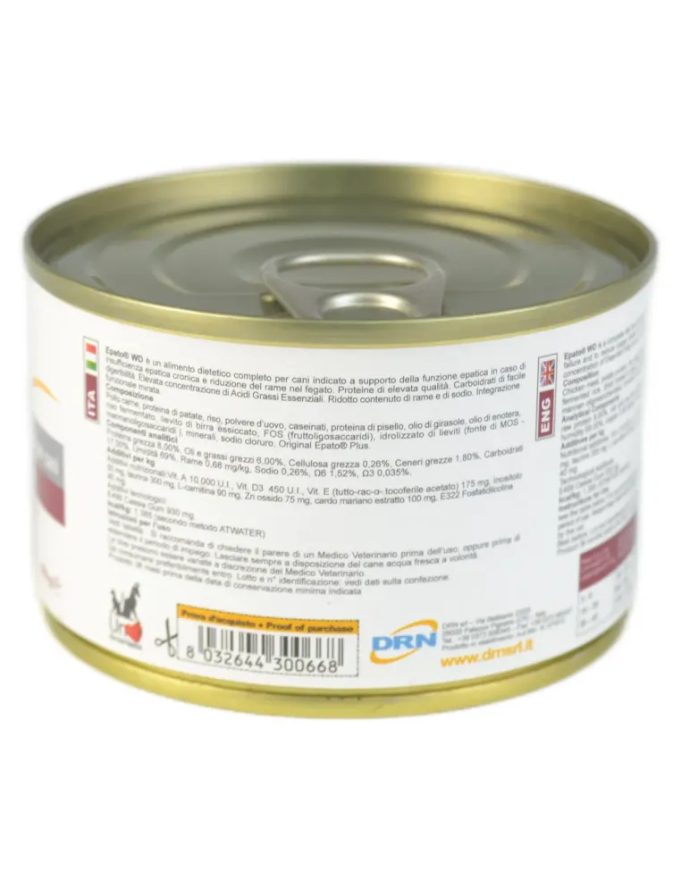 Epato Wet Diet DRN lattina da 150 g  