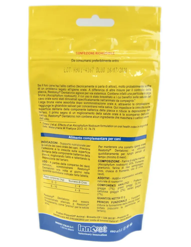 Restomyl Dentalcroc Cane 60g  