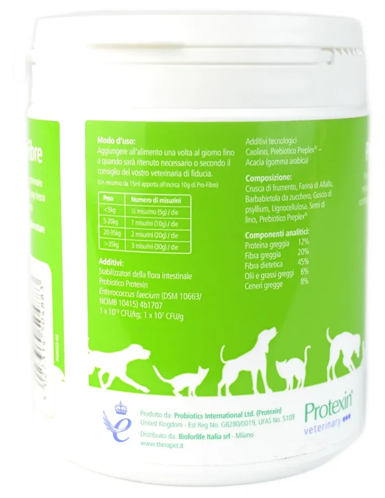 Pro-Fibre Bioforlife Italia barattolo da 500 g