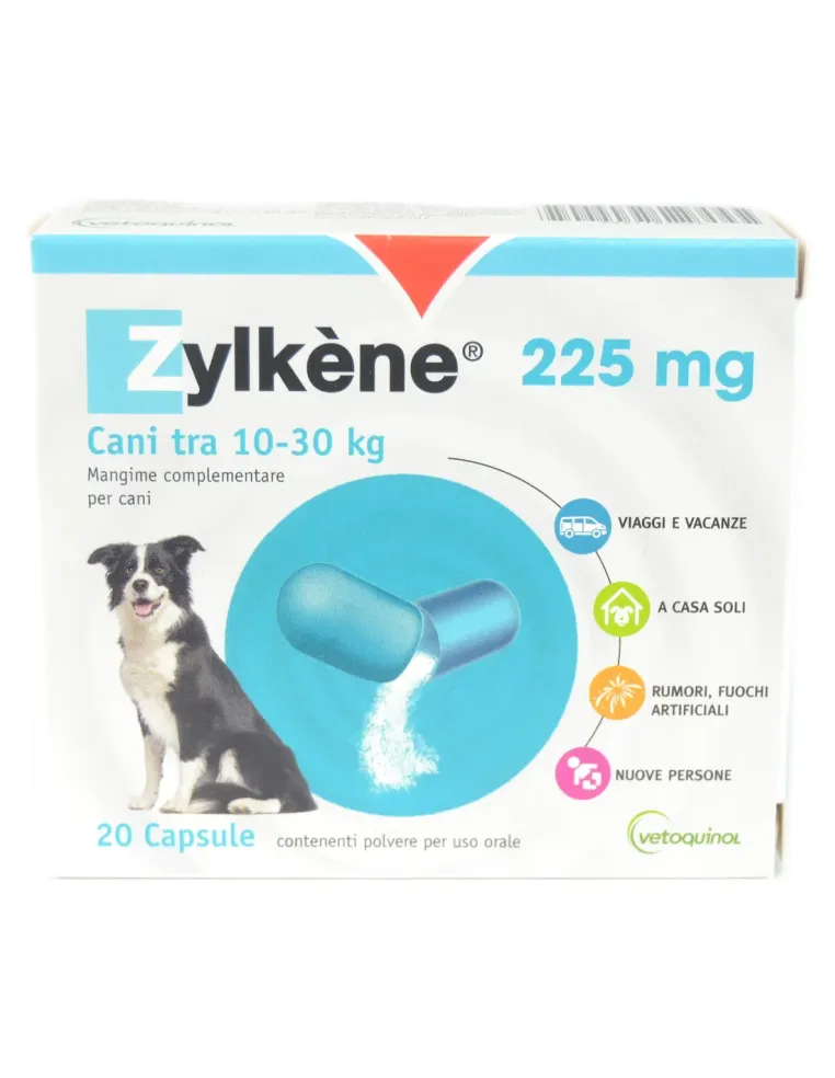 Zylkene Vetoquinol 20 capsule 225 mg  