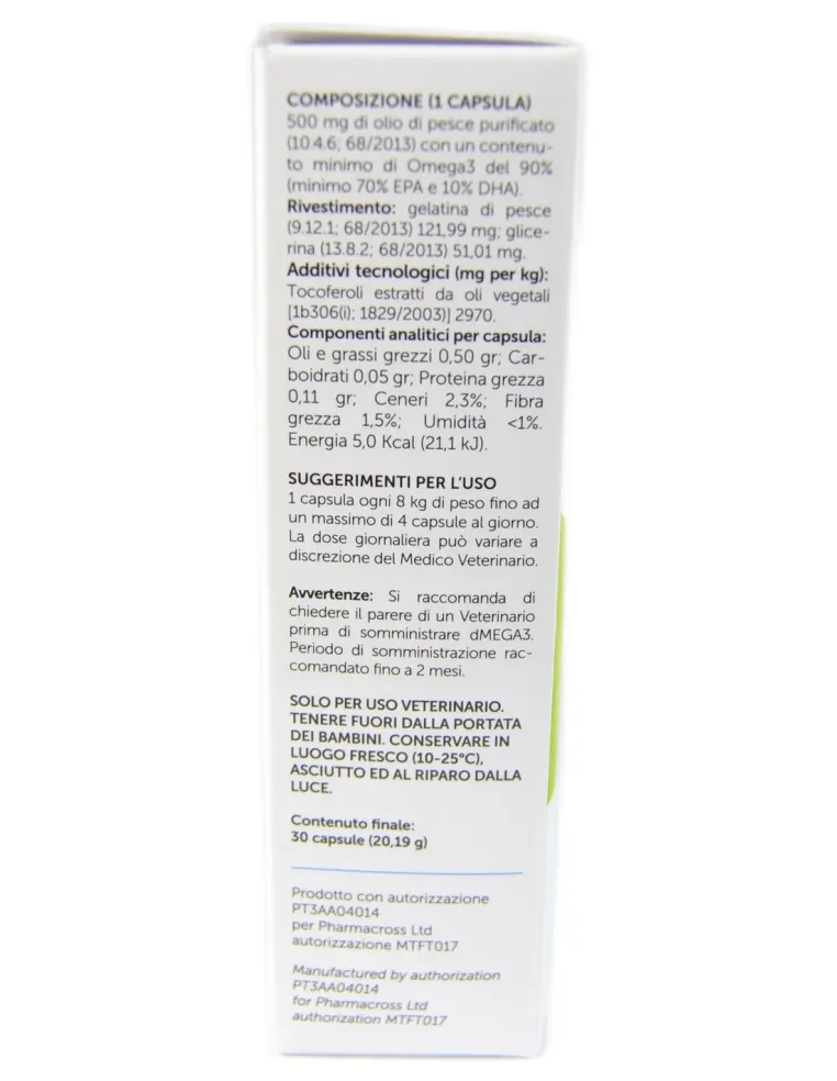 Dmega3 Pharmacross 30 perle  