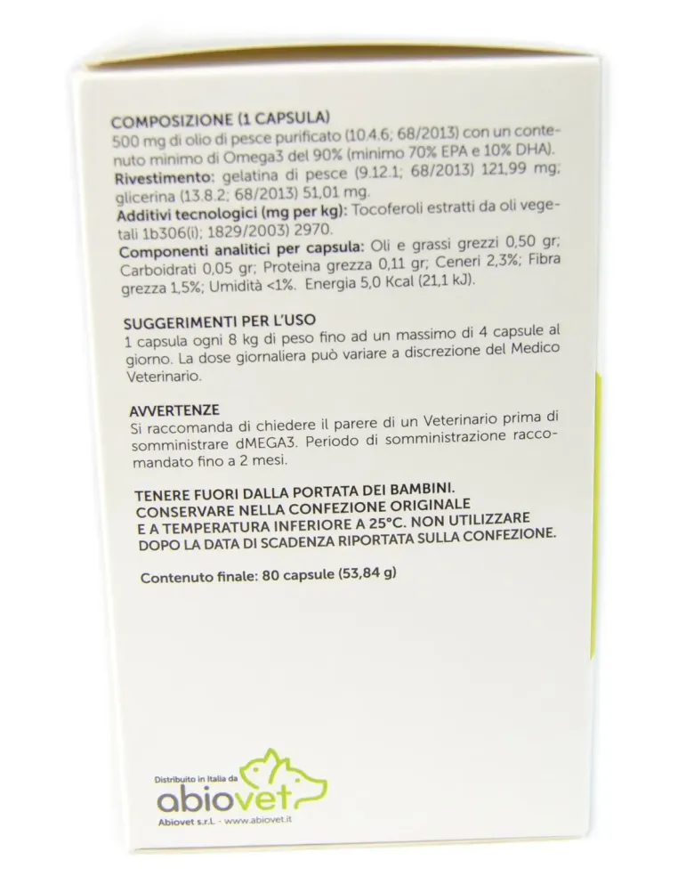 Dmega3 Pharmacross 80 perle  