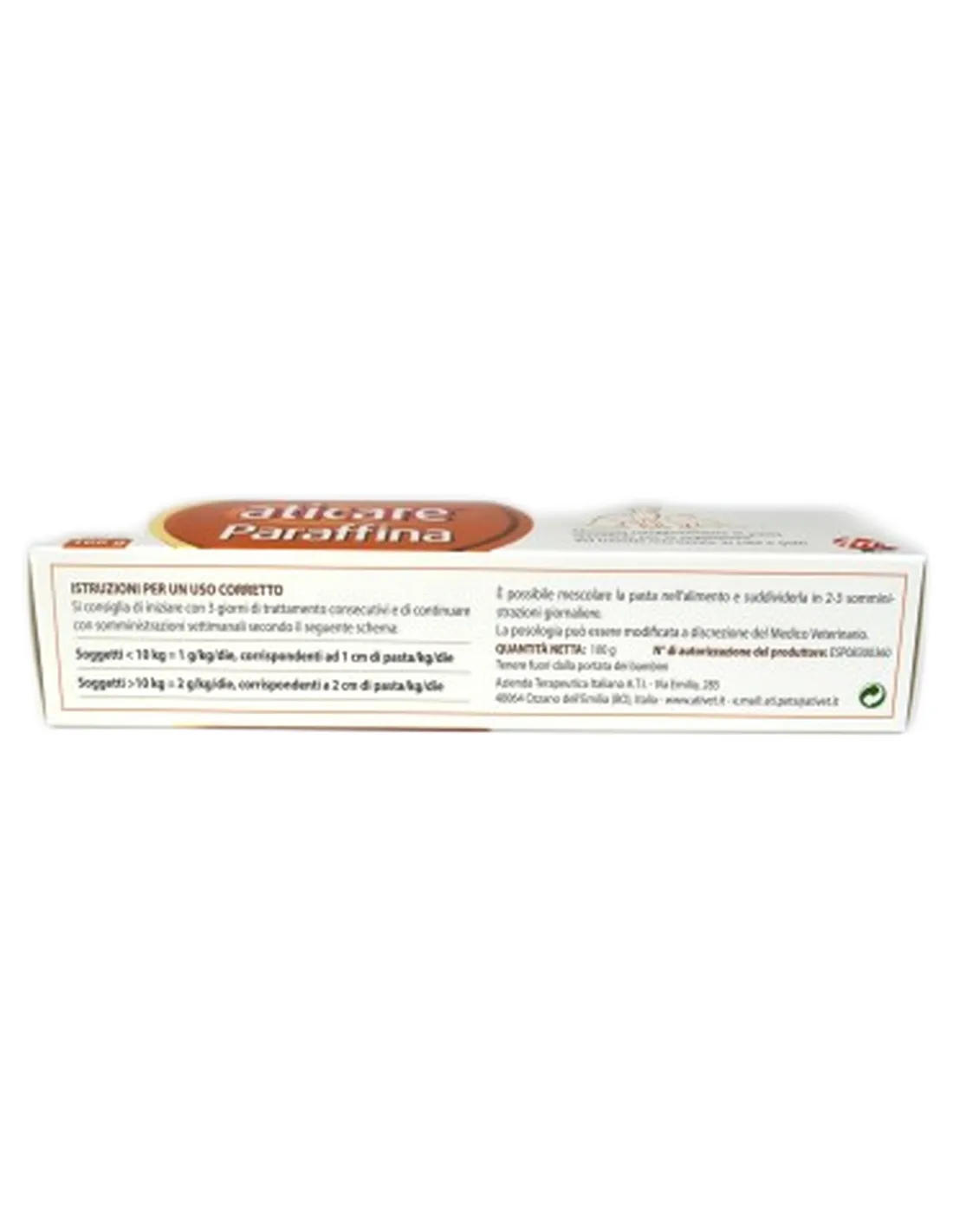 Aticare Paraffina Liquida Ati tubo da 100 g  