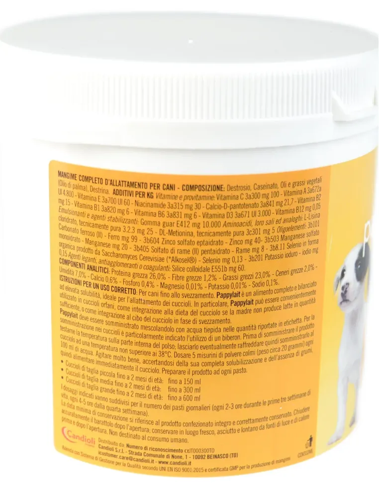 Pappylait Cane Candioli sospensione orale polvere 250 g  