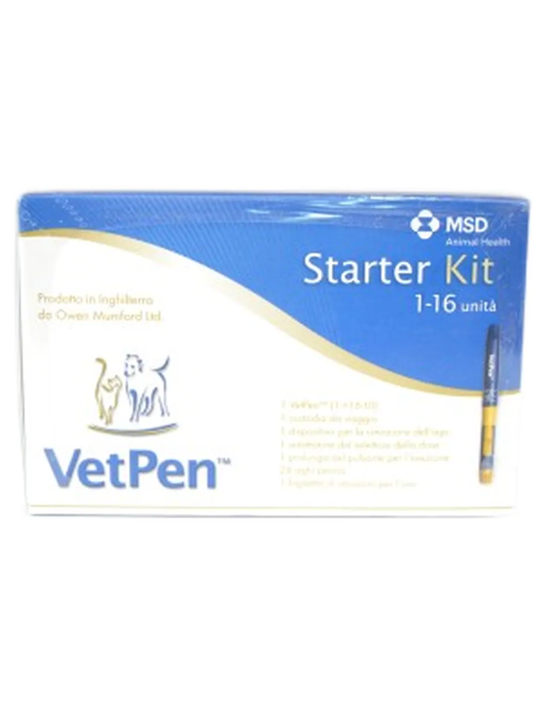 VetPen MSD 1 penna 16 UI  