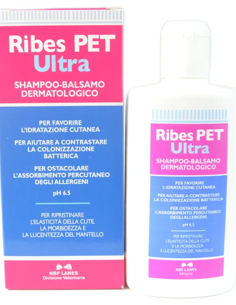 Ribes Pet Ultra Shampoo Balsamo Dermatologico  